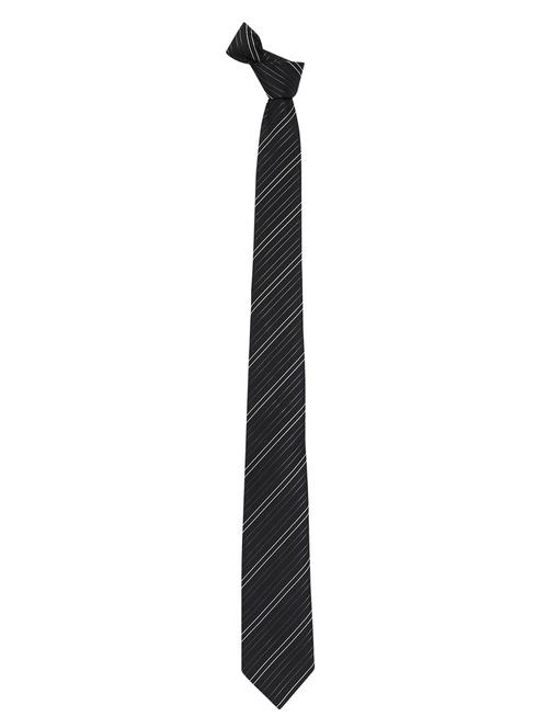 black microfiber tie - 15173745 - Standard Image - 1