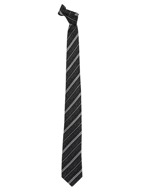 black::grey microfiber tie - 15173749 - Standard Image - 1