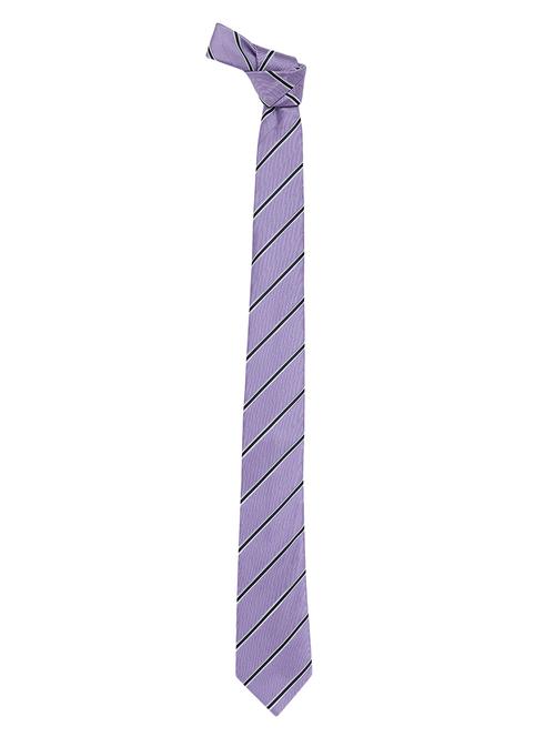 purple::black microfiber tie - 15173762 - Standard Image - 1