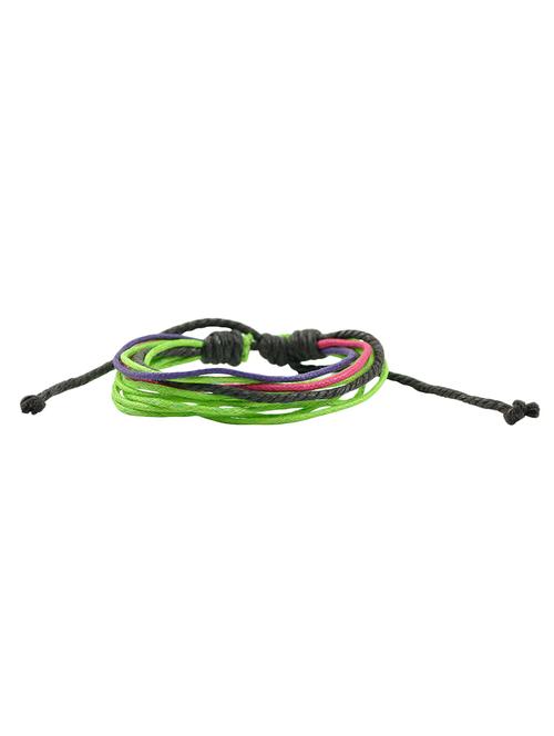 green leather bracelet - 15173779 - Standard Image - 1