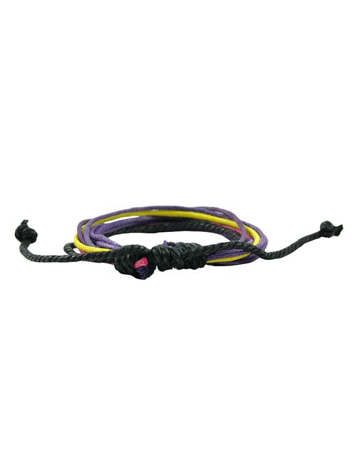 purple leather bracelet - 15173781 - Standard Image - 1
