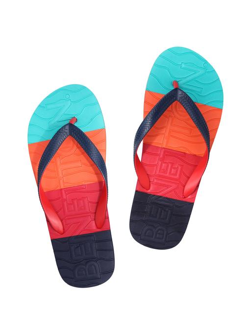 multi rubber toe separator flip flops - 15173827 - Standard Image - 1