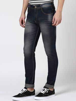 blue denim washed jeans - 15175244 - Standard Image - 3