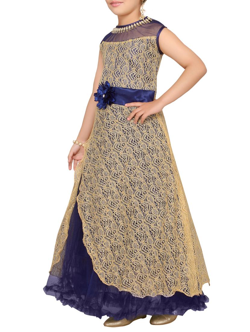 blue net gown - 15175584 - Zoom Image - 1