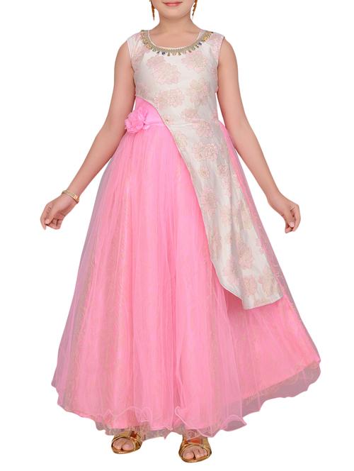 pink net gown - 15175590 - Standard Image - 1