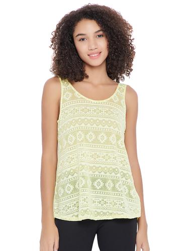Aztec print sleeveless top - 15175706 - Very Small Image - 1