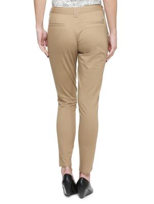 brown cotton chinos - 15175934 - Standard Image - 2