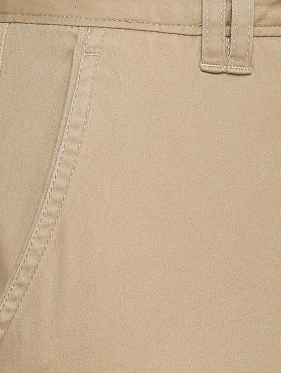 brown cotton chinos - 15175934 - Zoom Image - 4