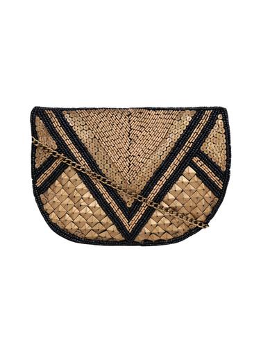 gold cotton regular sling bag - 15175951 - Very Small Image - 1