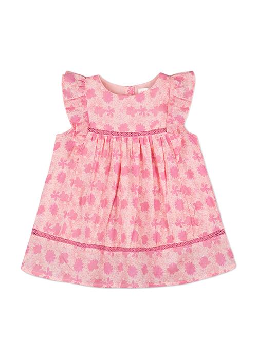 pink cotton frock - 15176339 - Standard Image - 1
