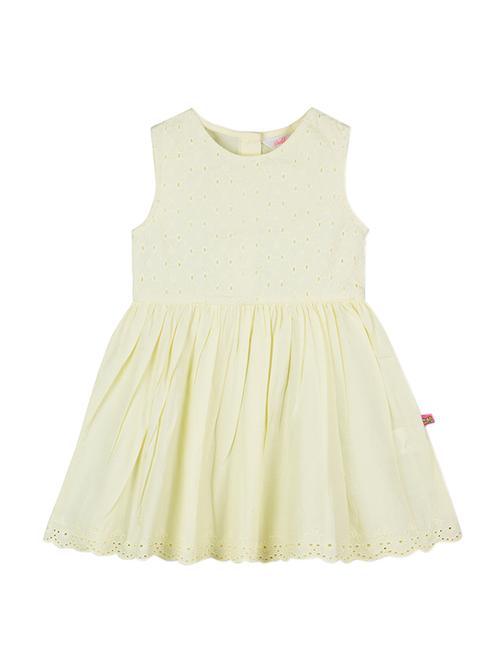 yellow cotton frock - 15176342 - Standard Image - 1