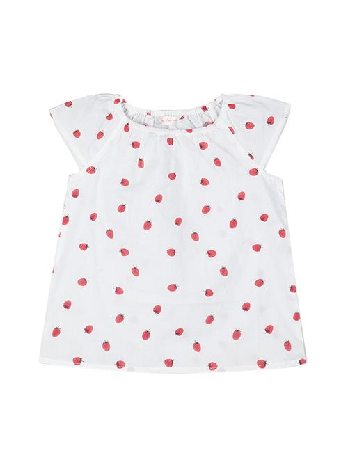 white cotton frock - 15176356 - Standard Image - 1