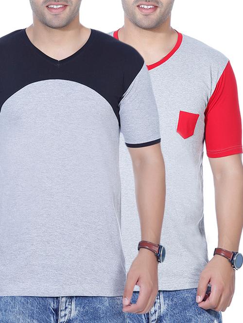 multi cotton combos tshirt - 15176669 - Very Small Image - 1