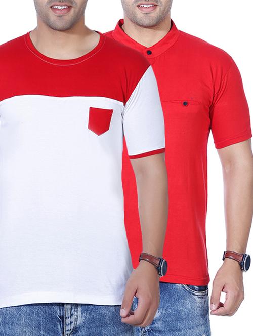 multi cotton combos tshirt - 15176694 - Very Small Image - 1