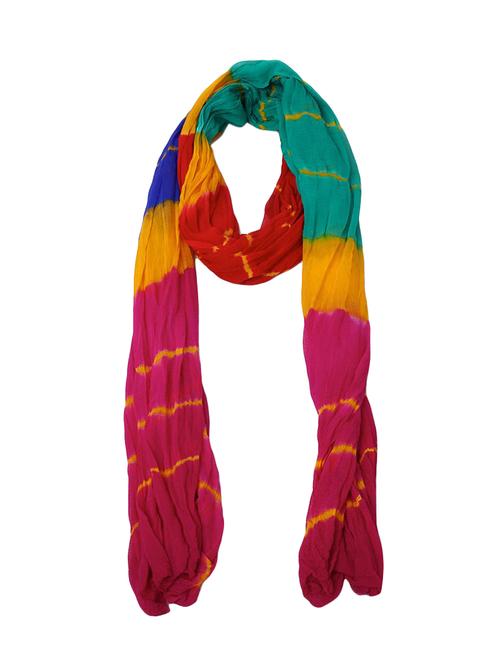 Pink printed dupatta - 15177192 - Very Small Image - 1