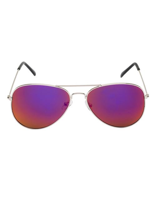 Alee Men Silver Aviator Sunglass - 15177252 - Standard Image - 1