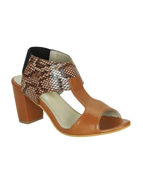 tan back strap sandal - 15177315 - Standard Image - 1