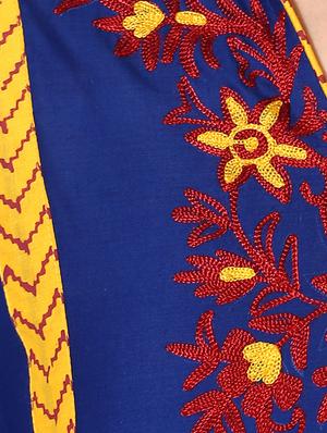 embroidered straight kurta - 15177988 - Standard Image - 4