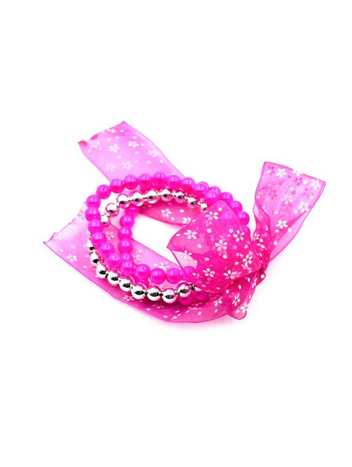 pink polycarbonate necklace set jewellery - 15178032 - Standard Image - 1
