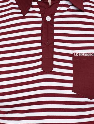 maroon cotton pocket t-shirt - 15178449 - Standard Image - 4