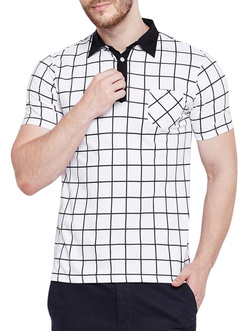 white cotton pocket t-shirt - 15178460 - Standard Image - 1