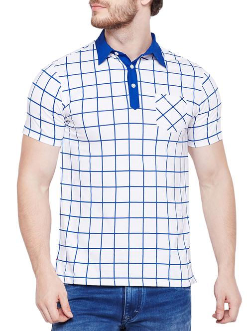 white cotton pocket t-shirt - 15178461 - Standard Image - 1