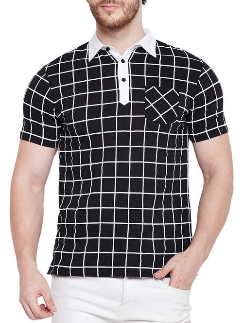 black cotton pocket t-shirt - 15178464 - Standard Image - 1