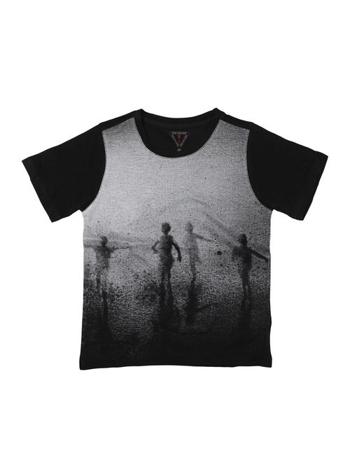 grey cotton blend tshirt - 15178472 - Standard Image - 1
