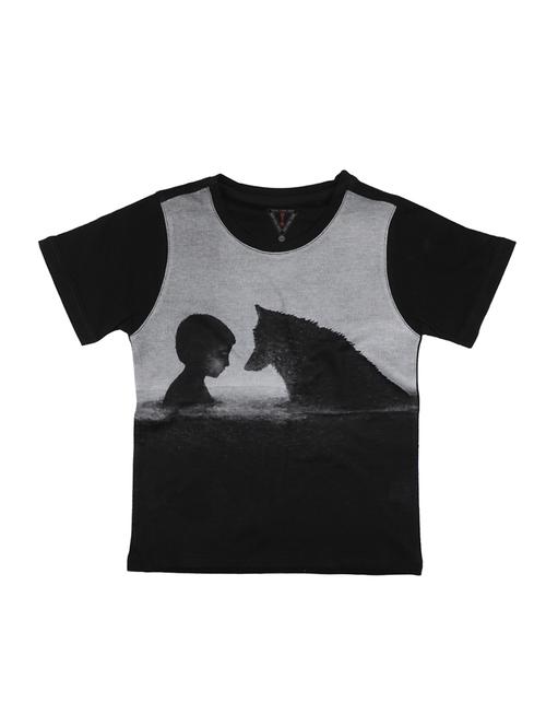 grey cotton blend tshirt - 15178473 - Standard Image - 1