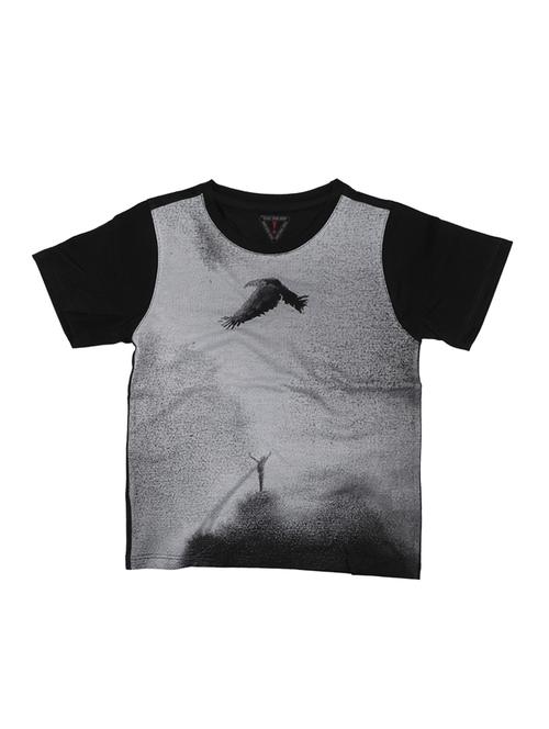 grey cotton blend tshirt - 15178477 - Standard Image - 1