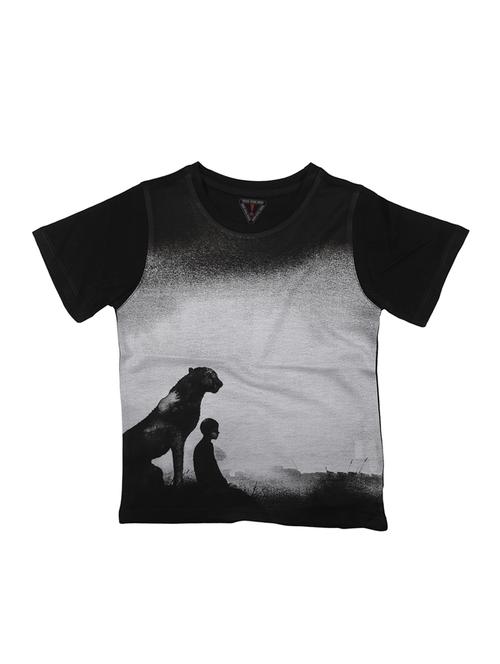 grey cotton blend tshirt - 15178479 - Standard Image - 1