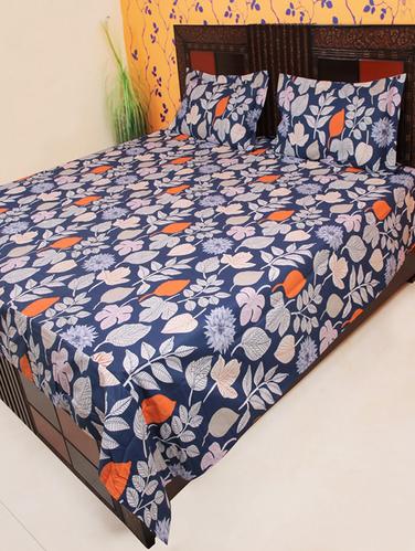 Cotton Double bedsheet with 2 pillow covers - 15179116 - Very Small Image - 1