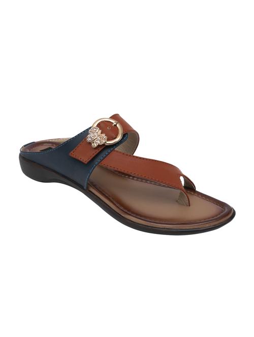 tan toe separator sandal - 15180482 - Standard Image - 1