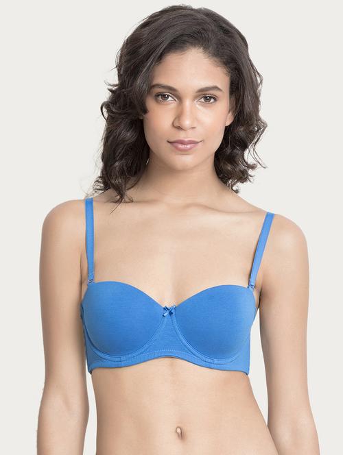 blue nylon bra - 15180704 - Standard Image - 1