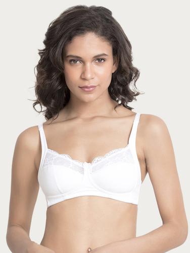 white cotton bra - 15180706 - Very Small Image - 1