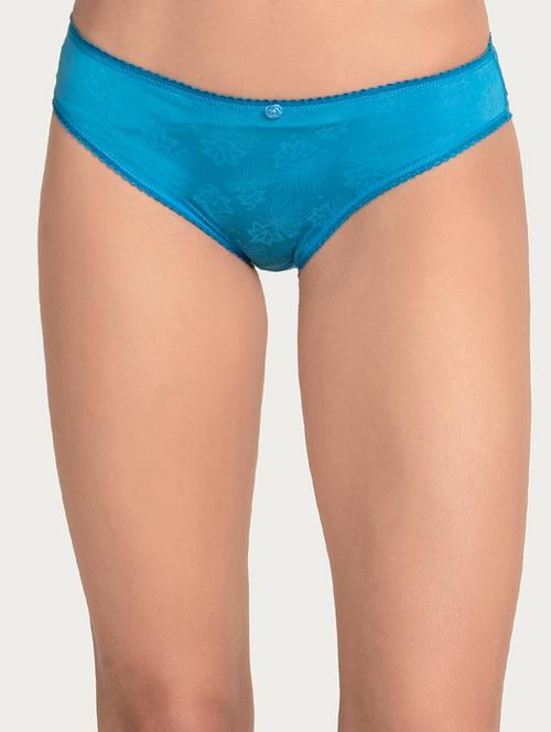 blue printed bikini panty - 15180760 - Standard Image - 1