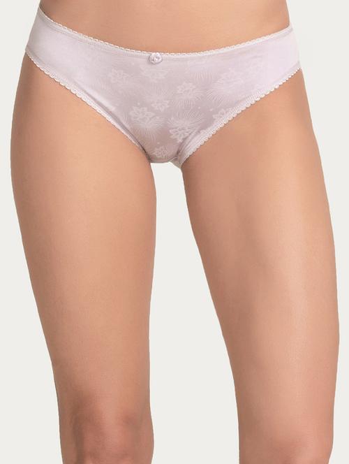 white printed bikini panty - 15180762 - Standard Image - 1