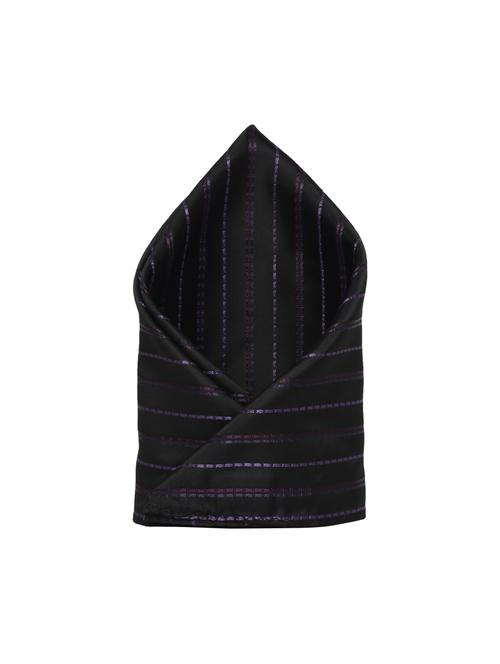 blackpurple polyester pocketsquare - 15183694 - Standard Image - 1
