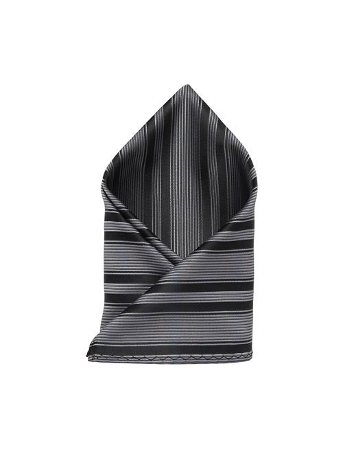 greyblack polyester pocketsquare - 15183705 - Standard Image - 1