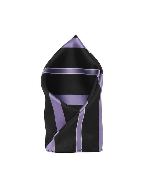 blackpurple polyester pocketsquare - 15183711 - Standard Image - 1