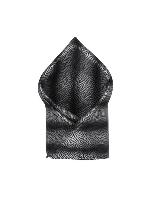 grey polyester pocketsquare - 15183718 - Standard Image - 1