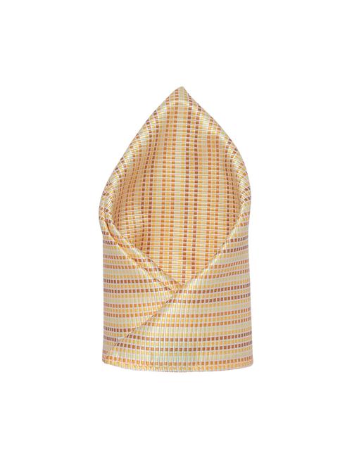 yellow polyester pocketsquare - 15183721 - Standard Image - 1