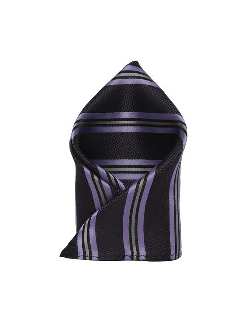 black polyester pocketsquare - 15183728 - Standard Image - 1