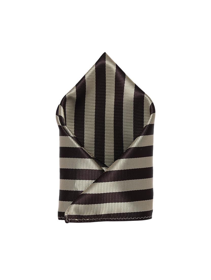 brownbeige polyester pocketsquare - 15183731 - Zoom Image - 1