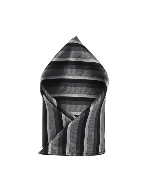 grey polyester pocketsquare - 15183732 - Standard Image - 1