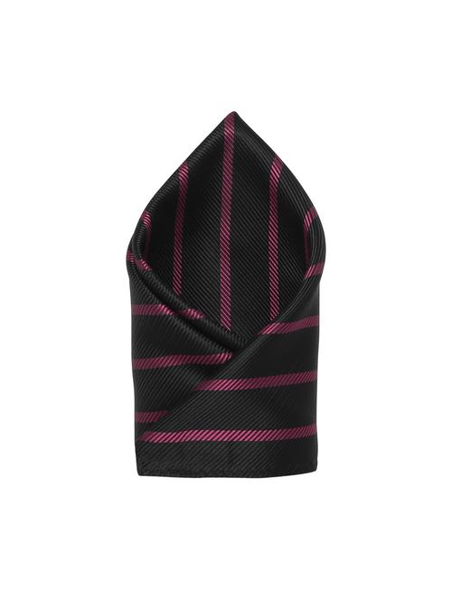blackpurple polyester pocketsquare - 15183747 - Standard Image - 1