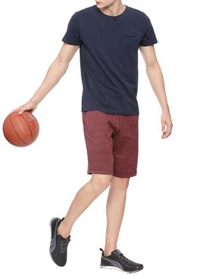 navy blue cotton pocket t-shirt - 15183816 - Standard Image - 4