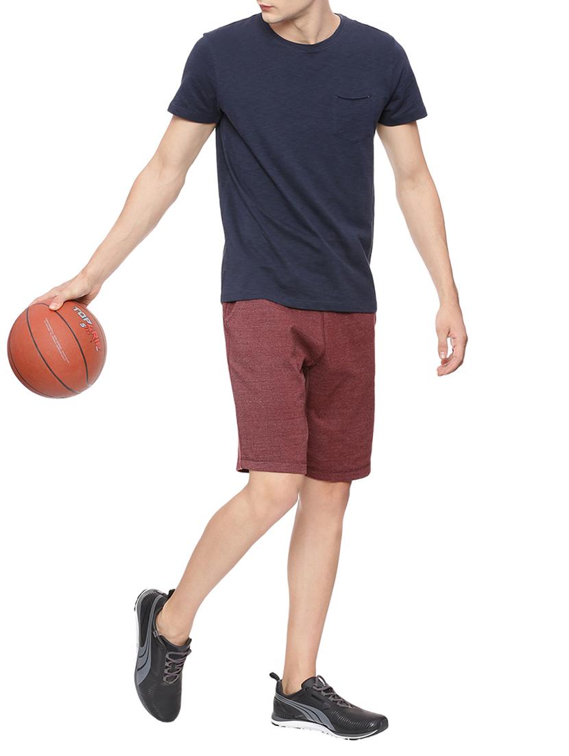 navy blue cotton pocket t-shirt - 15183816 - Zoom Image - 4