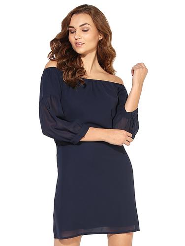 off shoulder shift dress - 15183957 - Very Small Image - 1