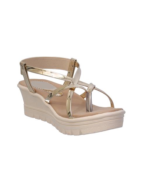 gold back strap wedge - 15184422 - Standard Image - 1